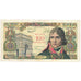 França, 100 Nouveaux Francs on 10,000 Francs, 1955-1959 Overprinted with