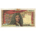 França, 500 Nouveaux Francs, Molière, 1963, H.9, AG(1-3), Fayette:60.4