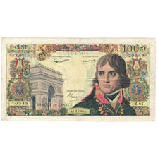 Frankrijk, 100 Nouveaux Francs, Bonaparte, 1960, Z.67, TB, Fayette:59.7, KM:144a