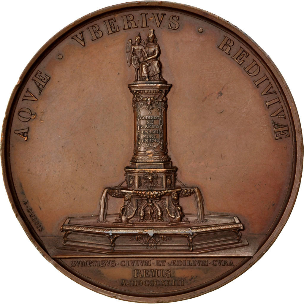 FRANCE, Religions & beliefs, Louis Philippe I, Medal, 1843, AU(55-58), Dubois,..