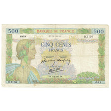 Frankreich, 500 Francs, La Paix, 1941, B.3130, S, Fayette:32.18, KM:95b