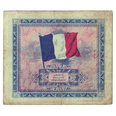 Frankreich, 5 Francs, Flag/France, 1944, SÉRIE 1944, S, Fayette:VF17.1, KM:115a