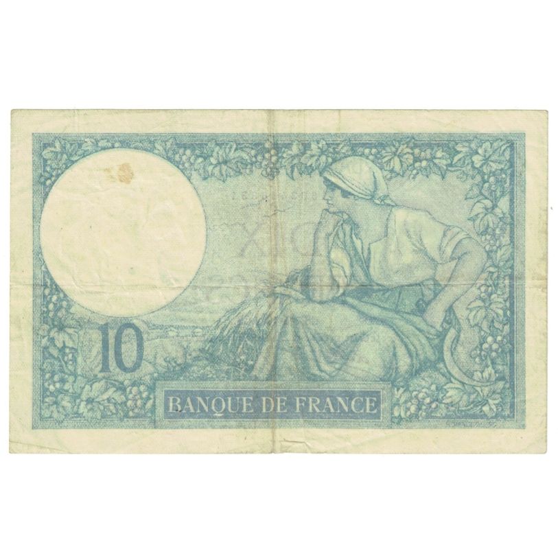 Francja, 10 Francs, Minerve, 1932, M.64098, EF(40-45), Fayette:6.16, KM:73d