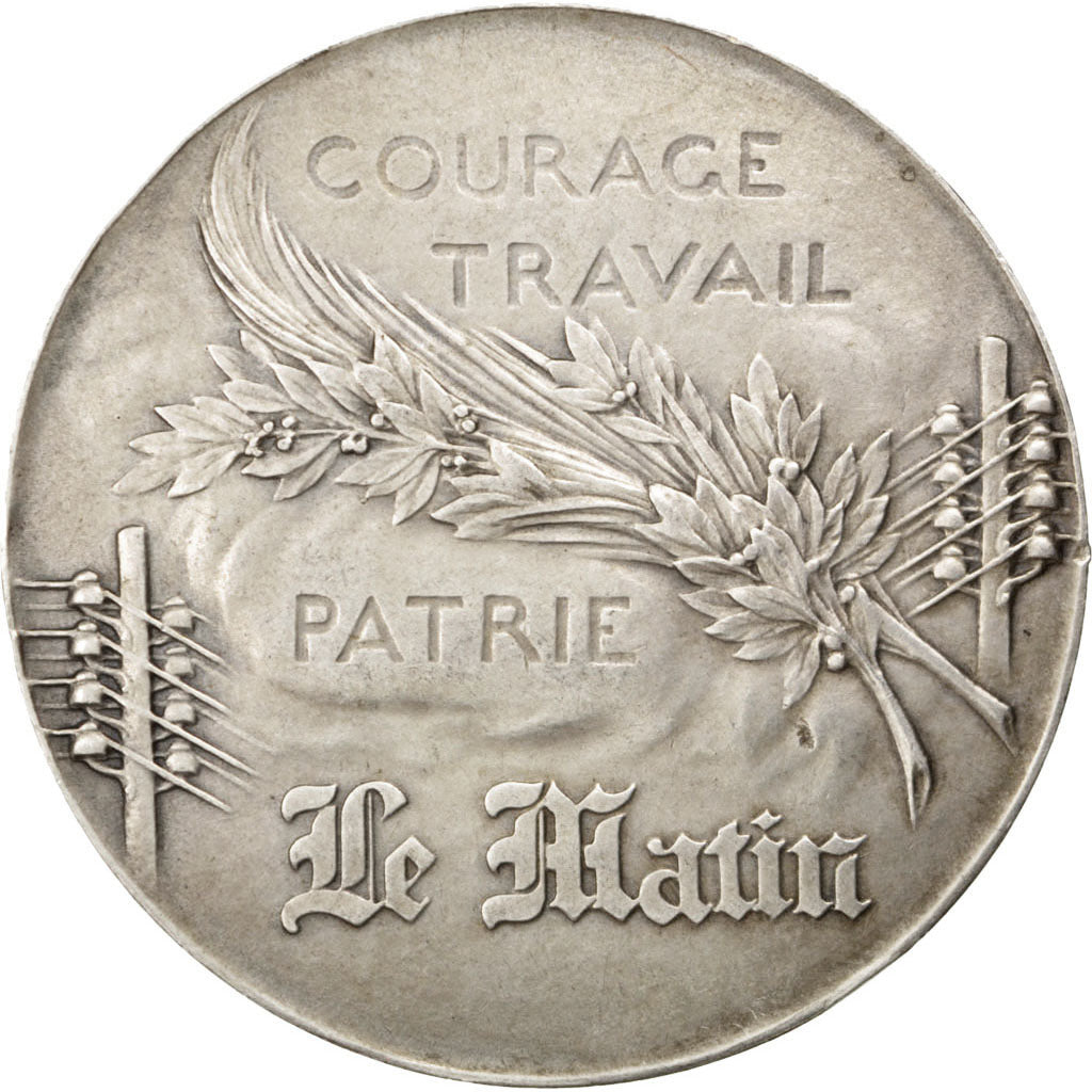 FRANCE, Arts & Culture, French Third Republic, Medal, AU(55-58), Riberon,...