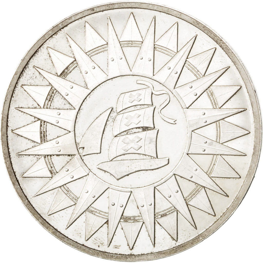 Belgium, Shipping, Medal, 1980, AU(55-58), Silver, 50, 64.20