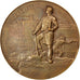 Francja, Medal, Compagnie des Mines d'Anzin, 1907, AU(55-58), Bronze