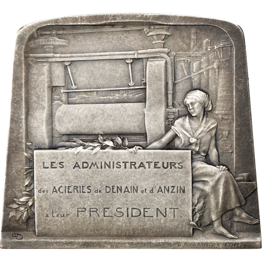 FRANCE, Business & industry, French Third Republic, Medal, 1909, AU(50-53),...