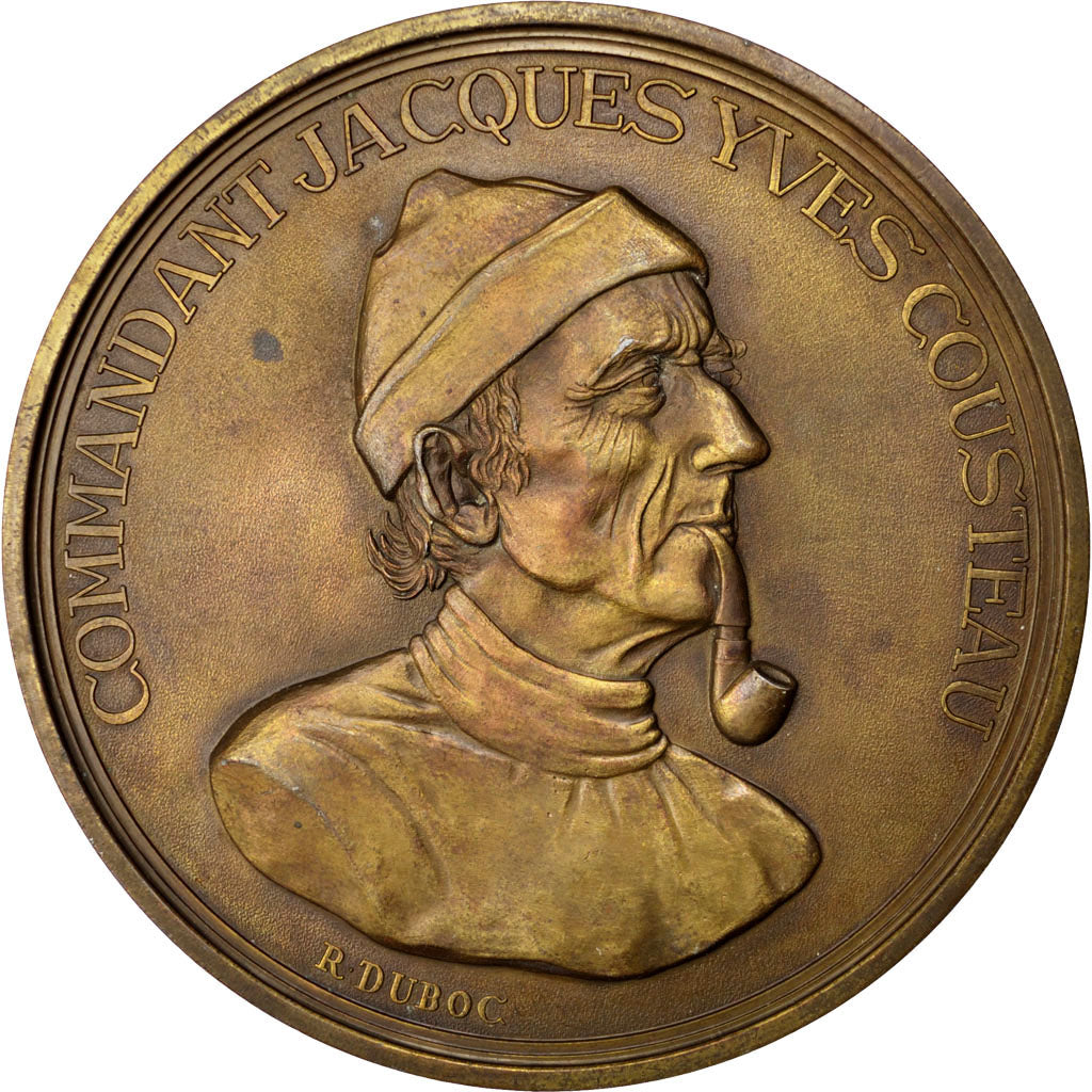 Le monde des Océans, Médaille, Commandant Jacques Yves Cousteau