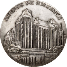 Francja, Medal, Abbaye de Solesme, Sarthe, Religie i wierzenia, 1977, Thurotte