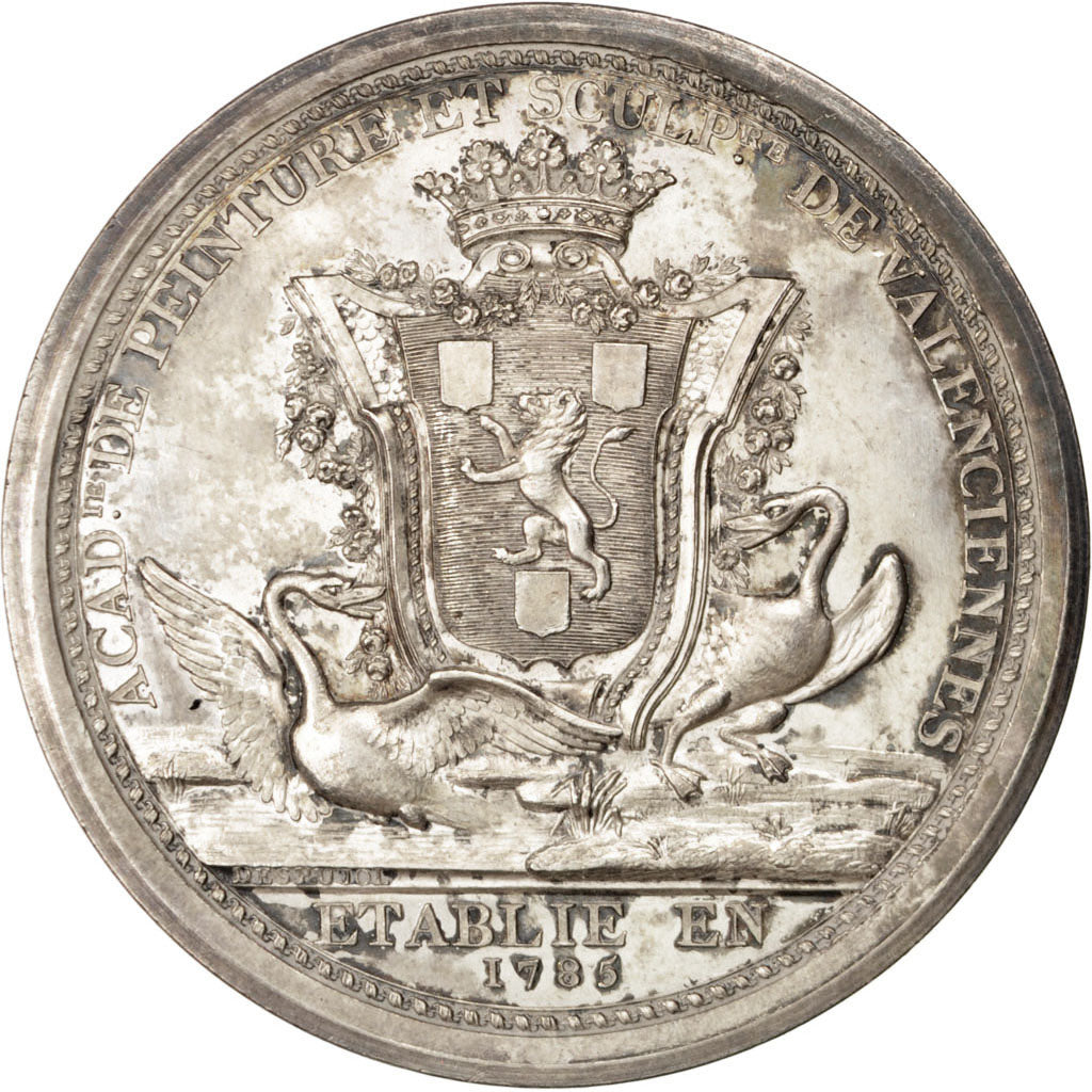 FRANCE, Arts & Culture, French Third Republic, Medal, 1878, AU(55-58), Silver,..