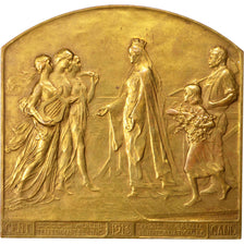 Belgium, Sciences & Technologies, Medal, 1913, AU(55-58), Bronze, 68, 113.20
