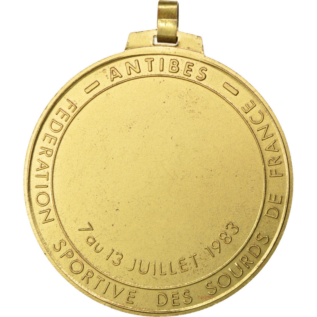 France, Medal, French Fifth Republic, Sports & leisure, 1983, TTB+, Bronze