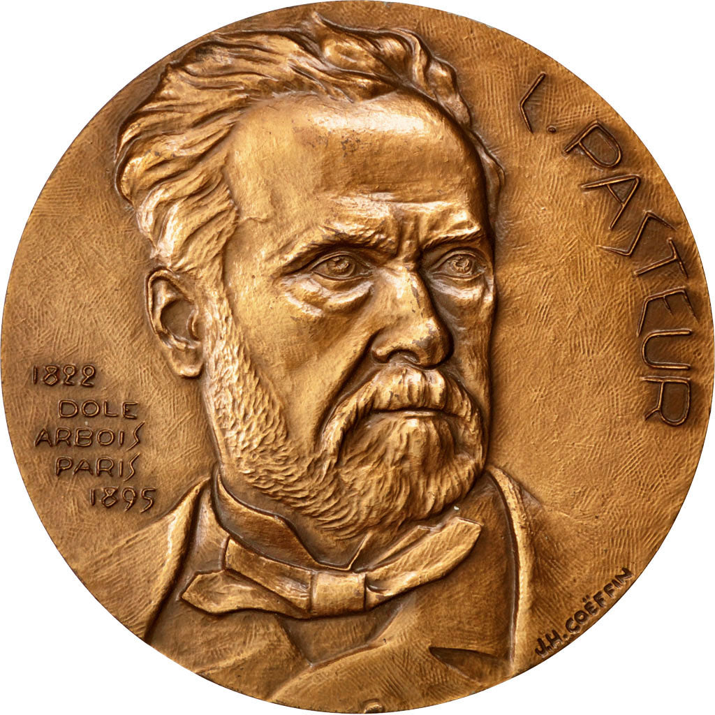 Louis Pasteur, Médaille