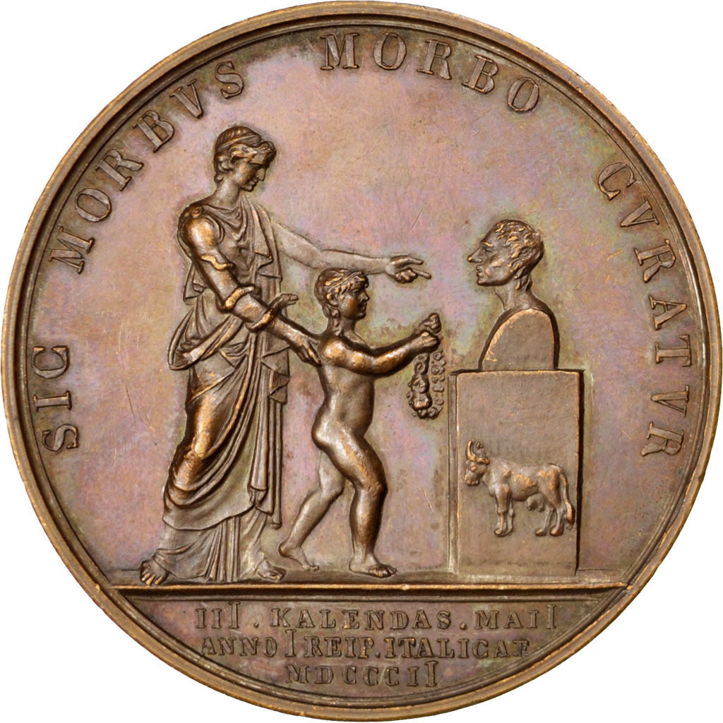 Italie, Médaille, l'an I de la République