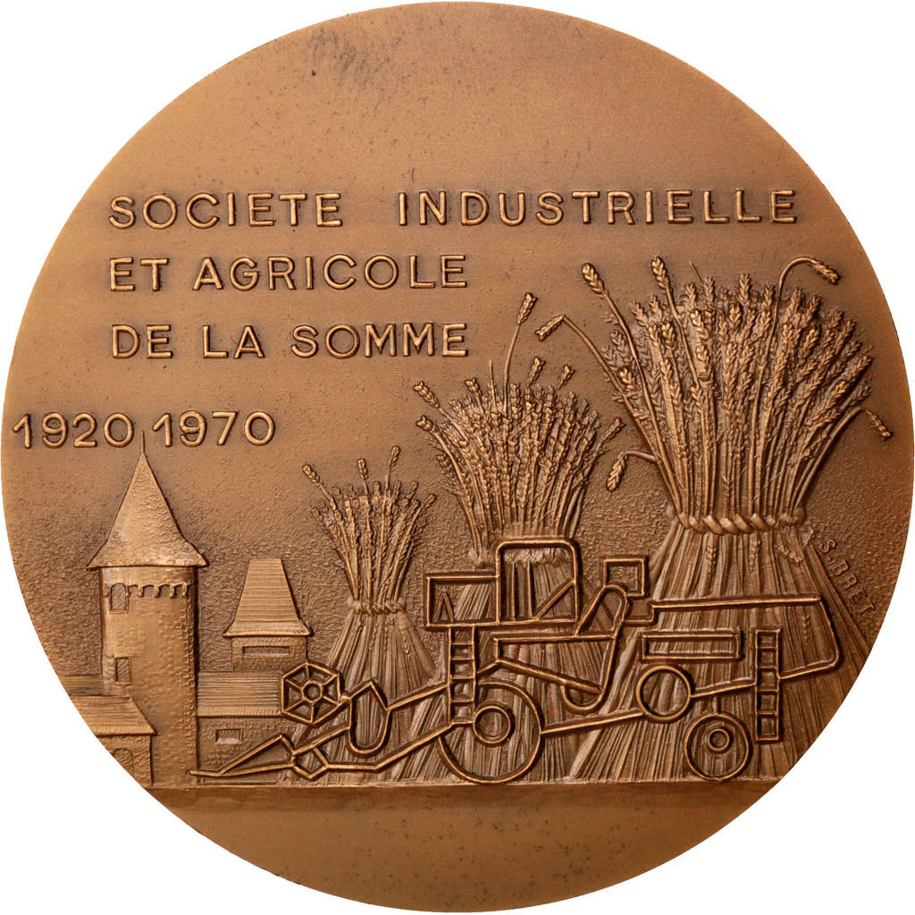 Société Industrielle et Agricole de la Somme, Médaille
