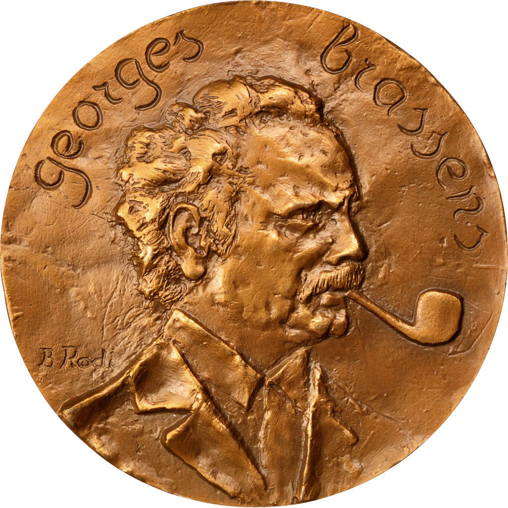 FRANCE, Arts & Culture, French Fifth Republic, Medal, 1981, AU(55-58), Bronze,..