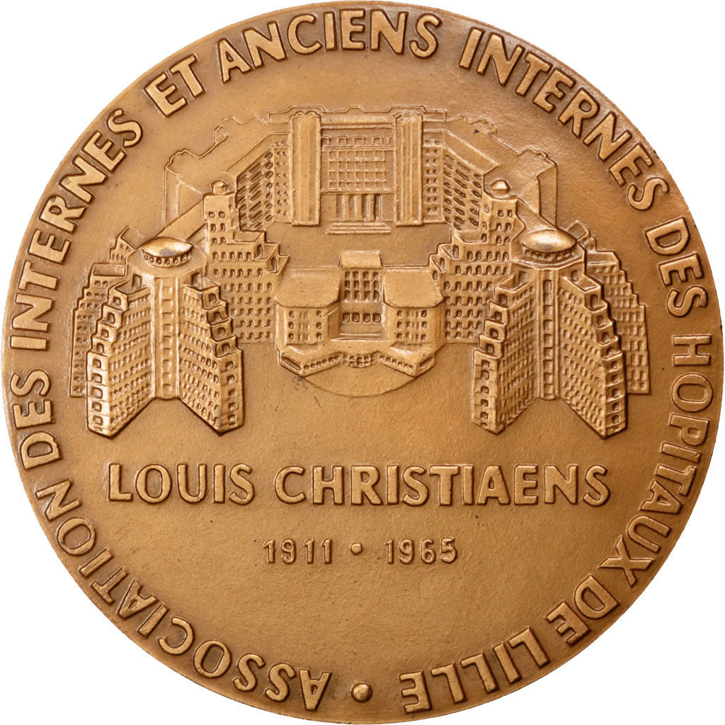 France, Medal, French Fifth Republic, Medicine, 1967, AU(55-58), Bronze
