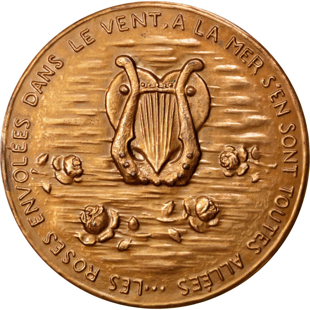 France, Medal, French Fourth Republic, Arts & Culture, Lay, SUP, Bronze