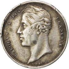 FRANCE, Politics, Society, War, Charles X, Medal, 1825, AU(55-58), Gayrard,...