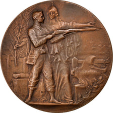 FRANCE, Flora, French Third Republic, Medal, AU(50-53), Delpech, Bronze, 51,...