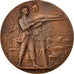 FRANCE, Flora, French Third Republic, Medal, AU(50-53), Delpech, Bronze, 51,...