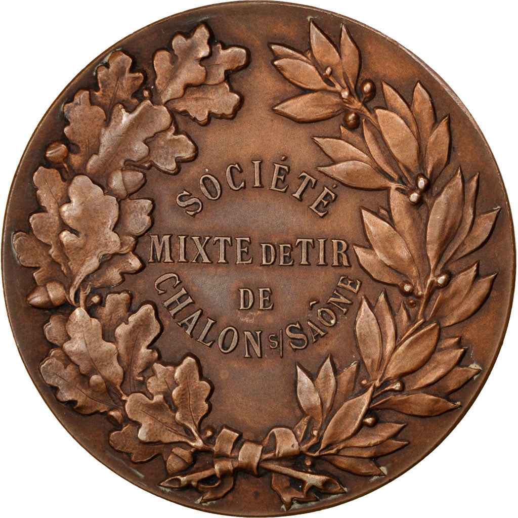 FRANCE, Flora, French Third Republic, Medal, AU(50-53), Delpech, Bronze, 51,...