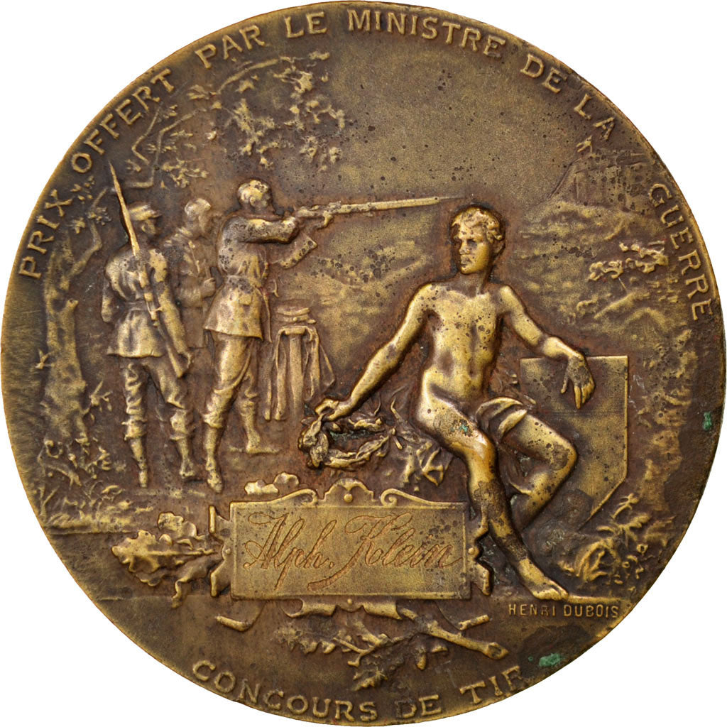 France, Medal, French Third Republic, Sports & leisure, Dubois.H, AU(50-53)
