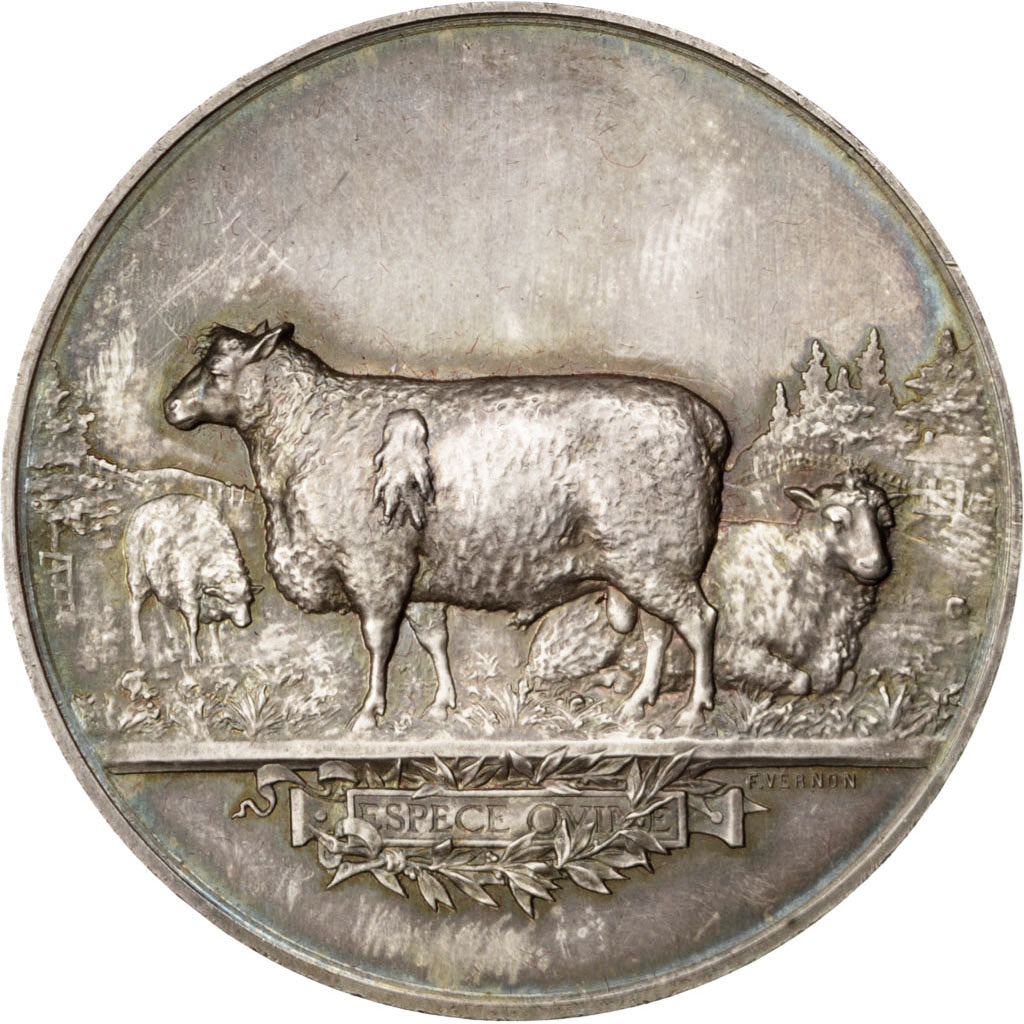 FRANCE, Business & industry, French Third Republic, Medal, 1903, AU(55-58),...
