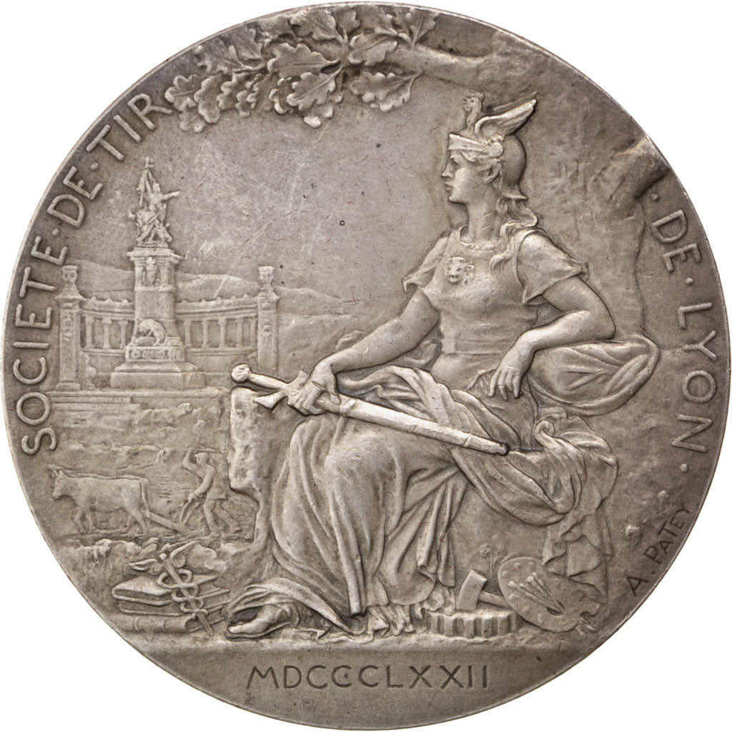 Ville de Lyon, Médaille, Société de Tir