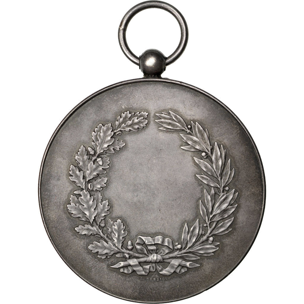 FRANCE, Sports & leisure, French Third Republic, Medal, AU(55-58), Silver, 50,..