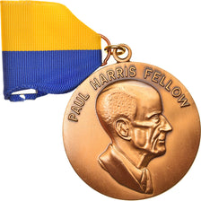 USA, Rotary International, Paul Harris Fellow, Medal, Stan menniczy, Bronze, 51