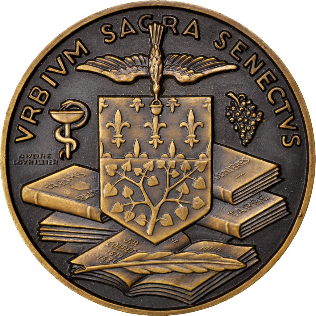 FRANCE, Medicine, French State, Medal, 1942, AU(55-58), Lavrillier, Bronze, 54,.