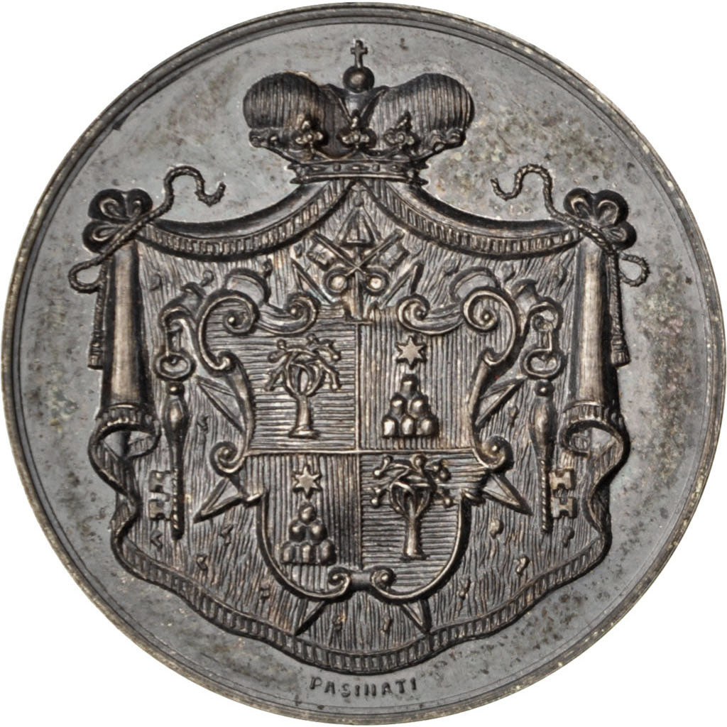 Vatican, Politics, Society, War, Medal, 1934, AU(55-58), Silver, 28, 10.70