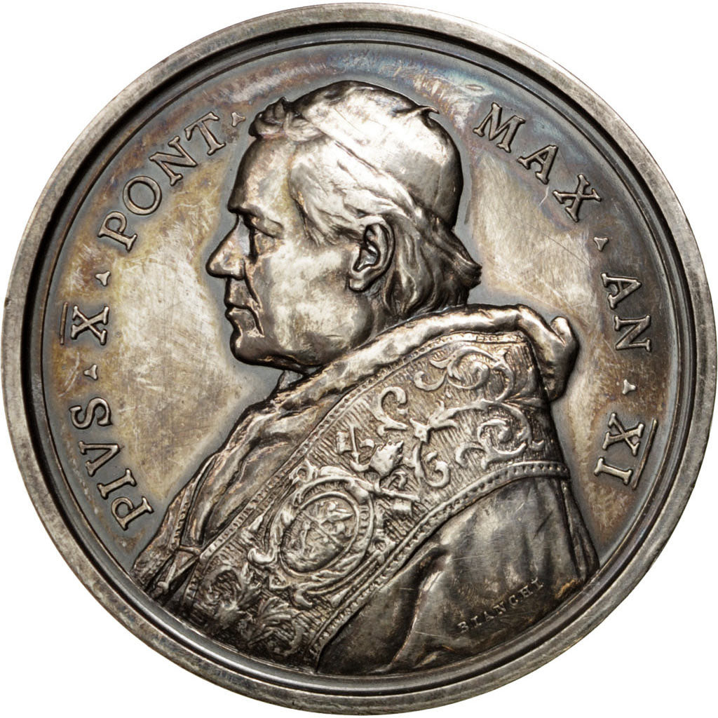 Vatican, Médaille, Pie X