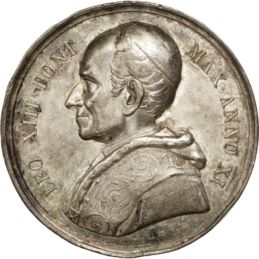 Vatican, Religions & beliefs, Medal, AU(50-53), Bianchi, Silver, 43, 36.80