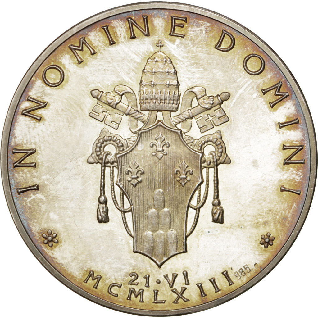 Vatican, Religions & beliefs, Medal, AU(55-58), Silver, 44, 38.60
