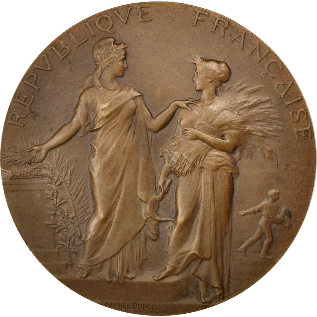 FRANCE, Business & industry, French Third Republic, Medal, 1904, AU(50-53),...