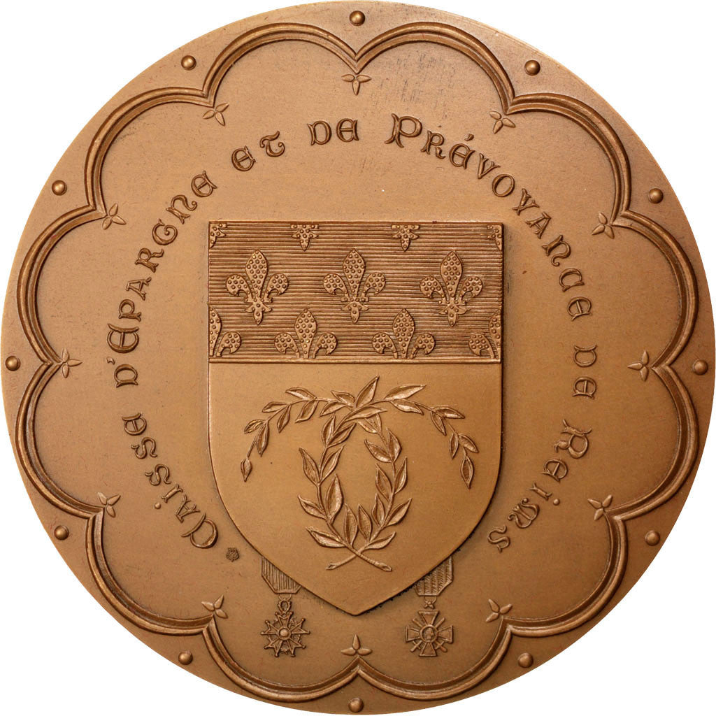 France, Medal, French Fifth Republic, Politics, Society, War, 1973, MS(60-62)