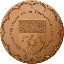 France, Medal, French Fifth Republic, Politics, Society, War, 1973, MS(60-62)