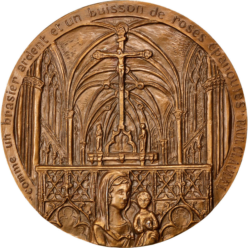 FRANCE, Religions & beliefs, French Fifth Republic, Medal, AU(55-58), Bronze,...