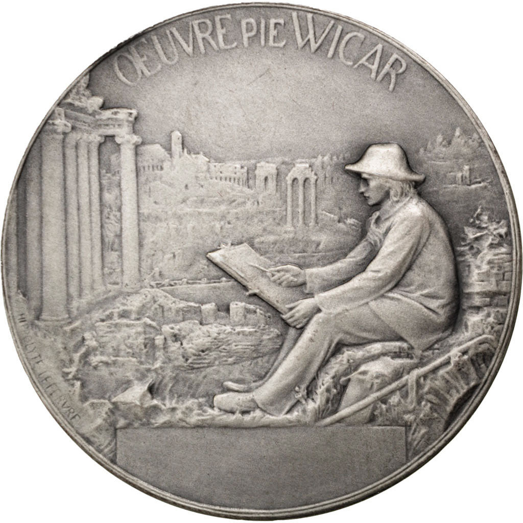 FRANCE, Arts & Culture, French Third Republic, Medal, 1902, AU(55-58),...