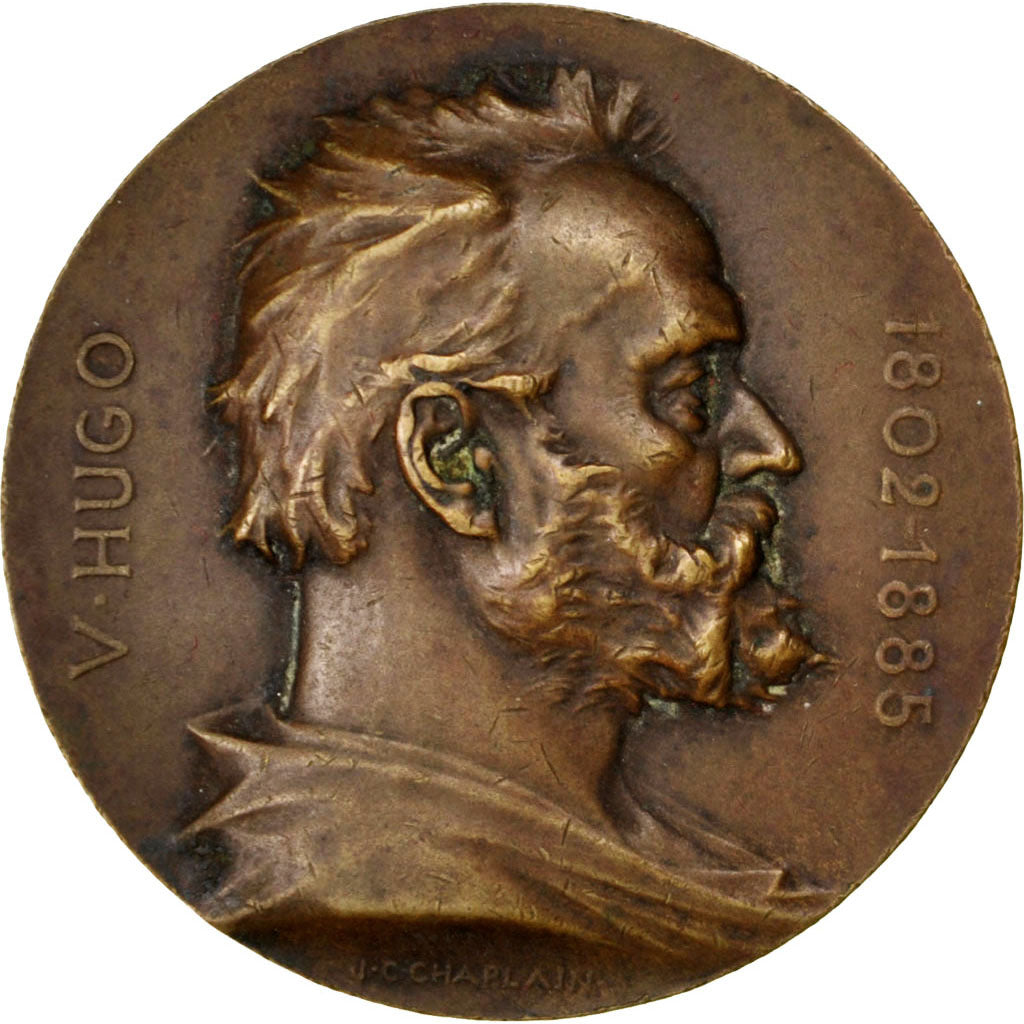 France, Medal, French Third Republic, Arts & Culture, 1902, Chaplain, AU(50-53)