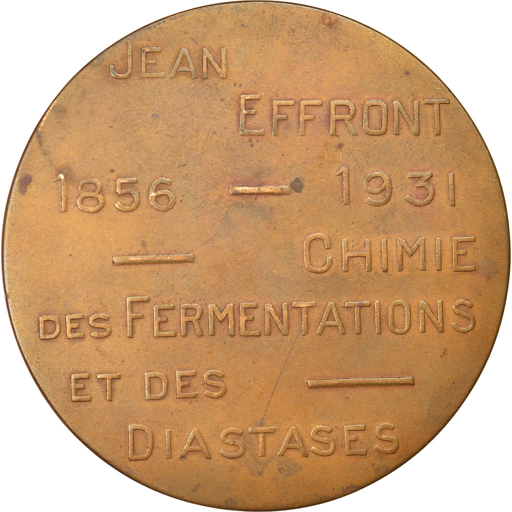 France, Médaille, Jean Effront, Chimie des Fermentations et des Diastases