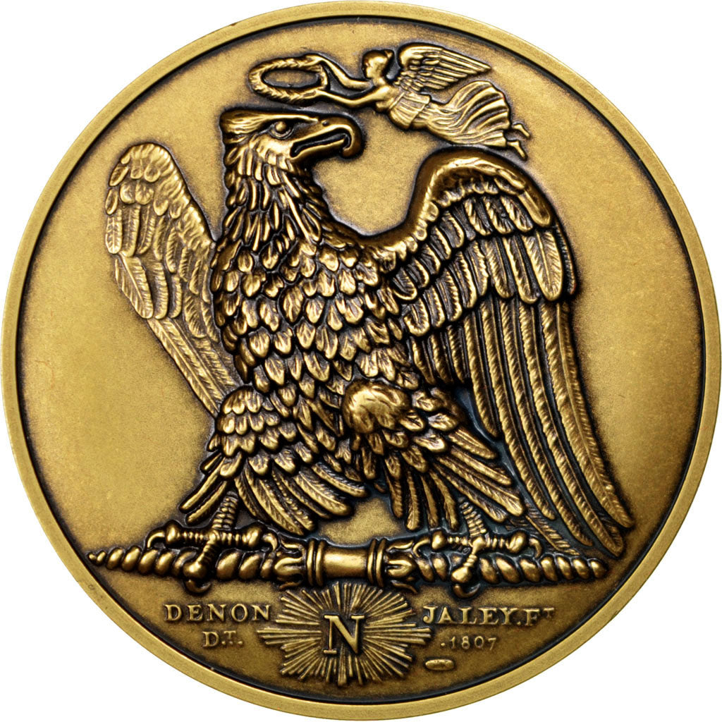 FRANCE, History, First French Empire, Medal, MS(65-70), Bovy, Bronze, 41, 40.10