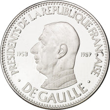 FRANCE, History, French Fifth Republic, Medal, MS(60-62), Silver, 21, 5.90