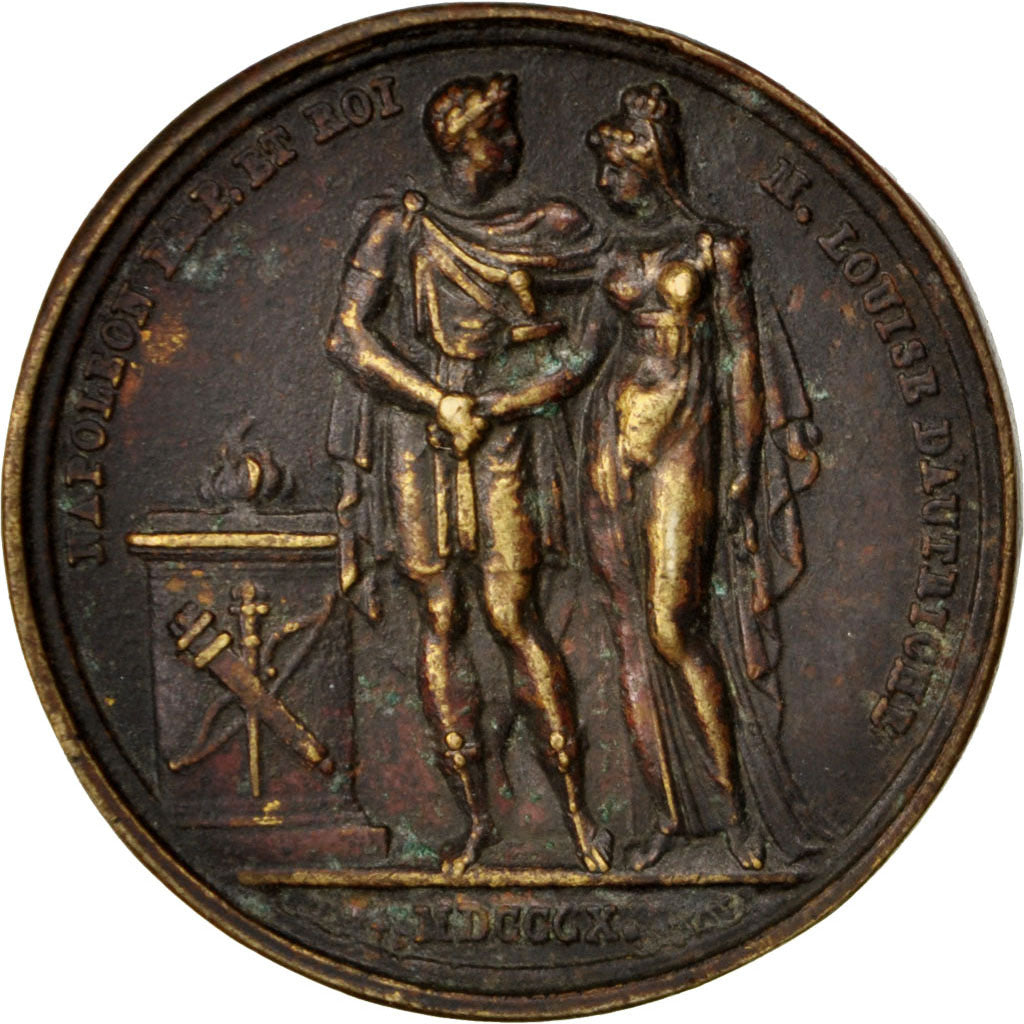 FRANCE, Politics, Society, War, First French Empire, Medal, 1810, EF(40-45),...