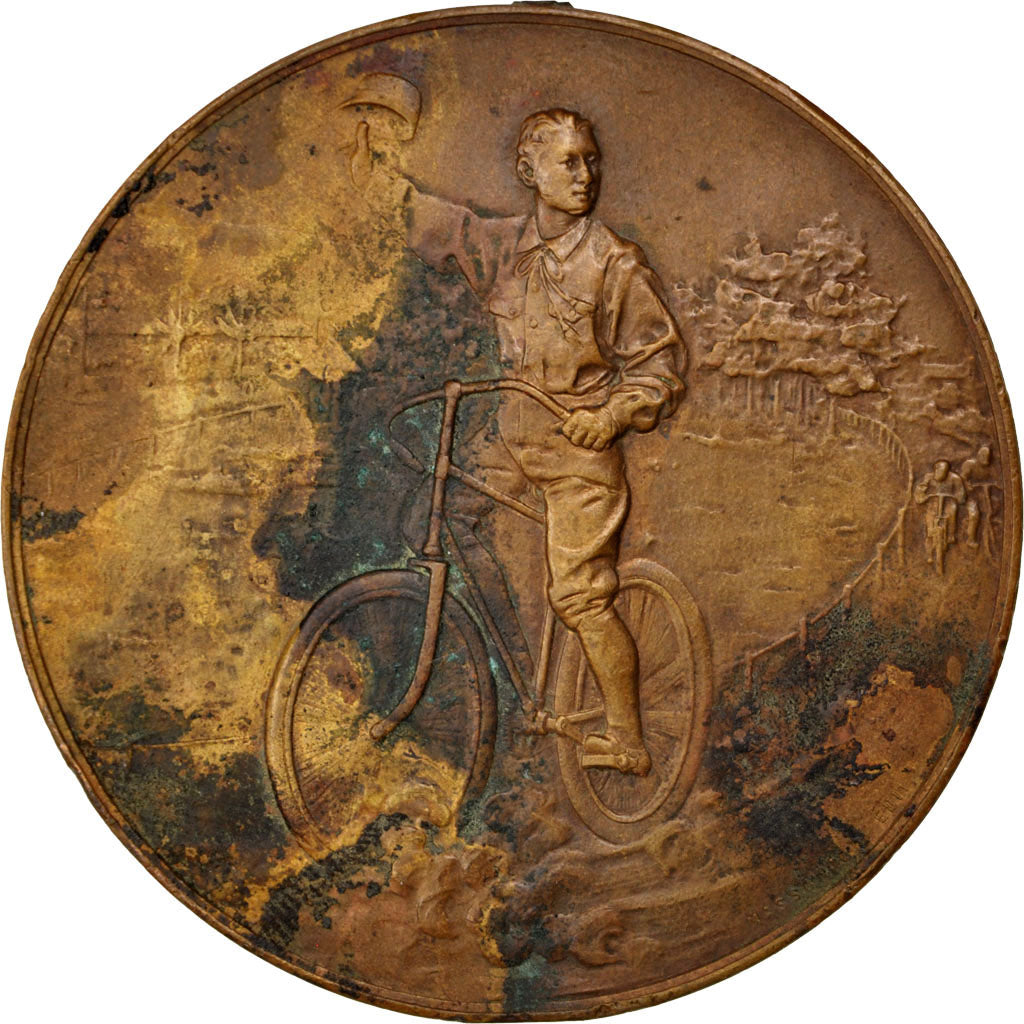 FRANCE, Sports & leisure, French Third Republic, Medal, 1897, VF(30-35),...