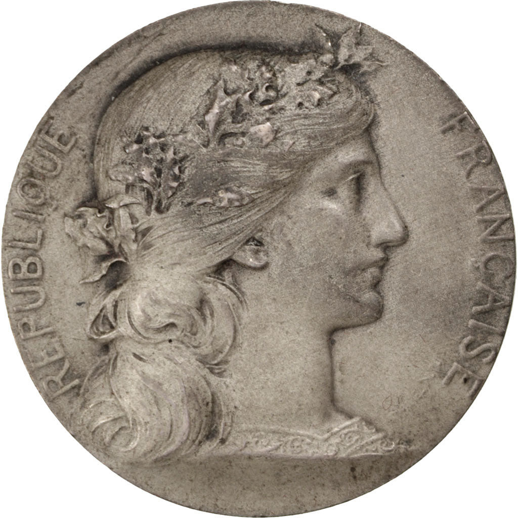 France, Medal, French Third Republic, Politics, Society, War, Dupuis.D, TTB