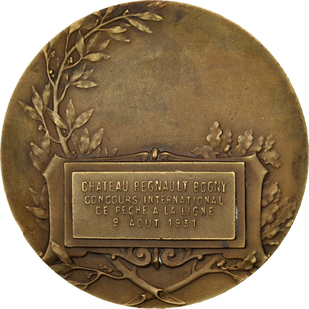 France, Medal, French Third Republic, Sports & leisure, 1931, Mattei, SUP
