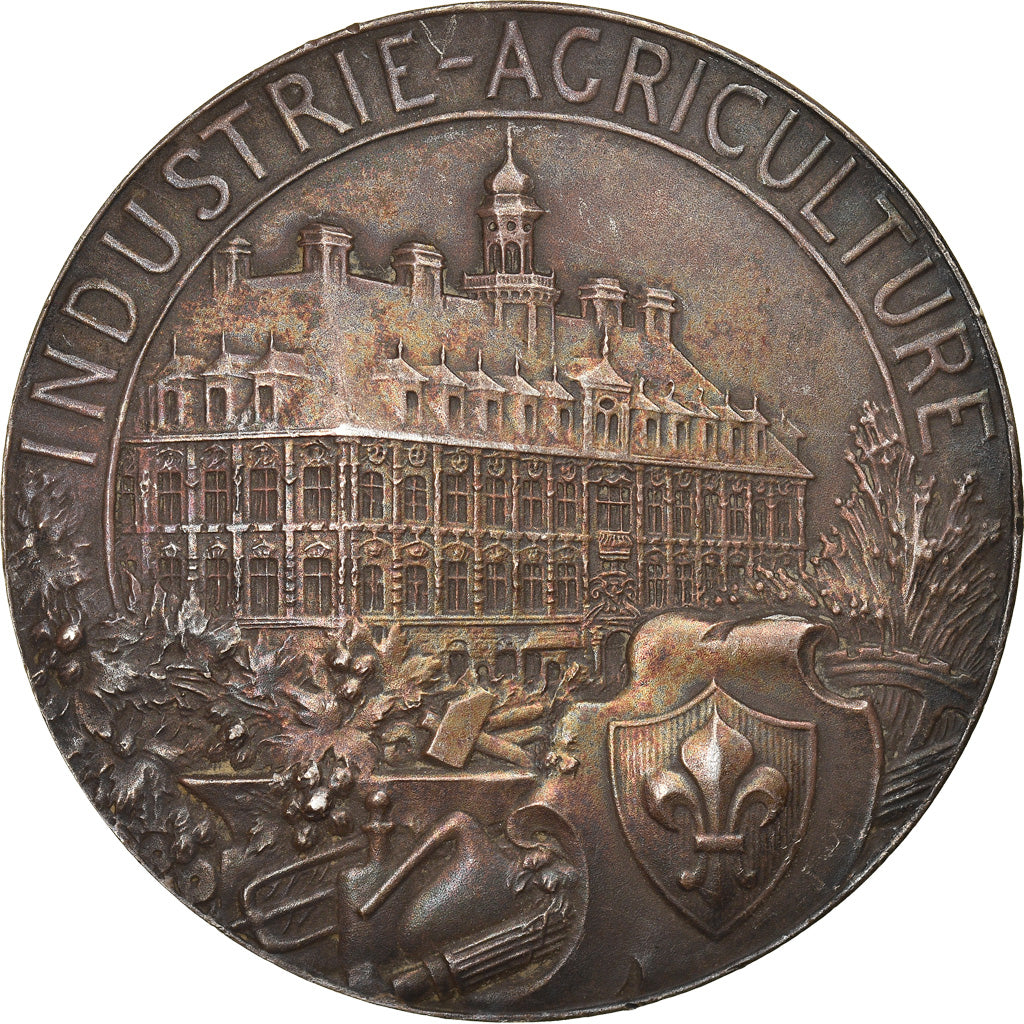 France, Medal, Chambre de Commerce de Lille, Business & industry, Lefebvre